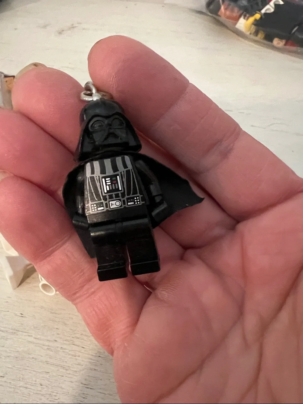 Lot 3 Lego Star Wars Key chains darth Vader r2d2